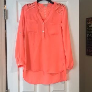 Gianni Bini coral Blouse XS